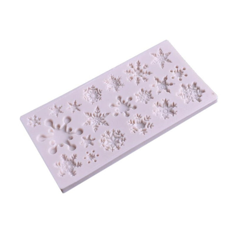 Non Stick Snowflake Silicone Mold for Holiday Treats by HitMyNeed
