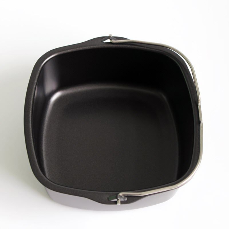 Non-Stick Square Air Fryer Cake Pan with Handle by HitMyNeed
