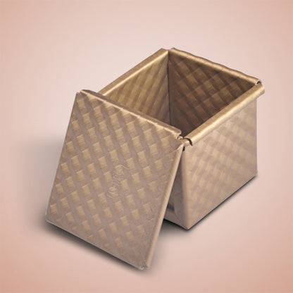 Non-Stick Square Bread Pan with Lid by HitMyNeed