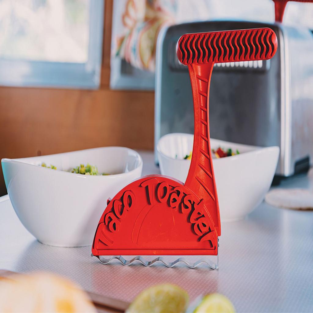 Non Stick Stainless Steel Taco Toaster Tool by HitMyNeed