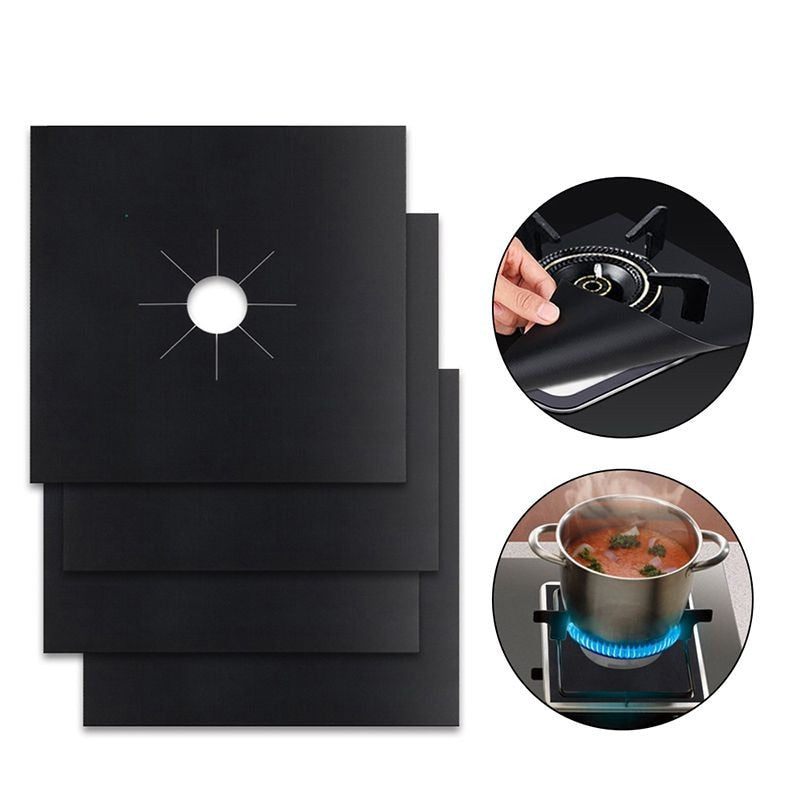 Non-Stick Stove Top Covers Set of 4 by HitMyNeed