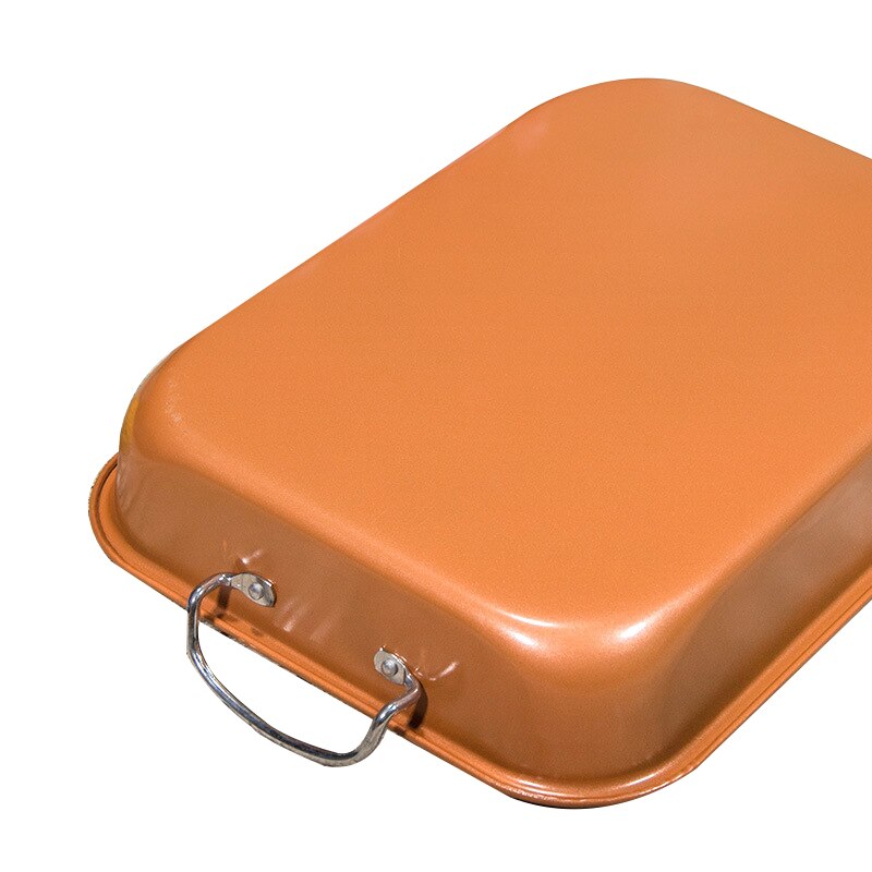 Non-Stick Turkey Roasting Pan with Removable Rack by HitMyNeed