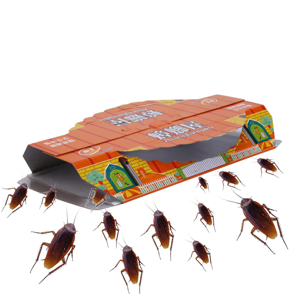 Non-Toxic Cockroach Traps with Bait, 10 Pack by HitMyNeed
