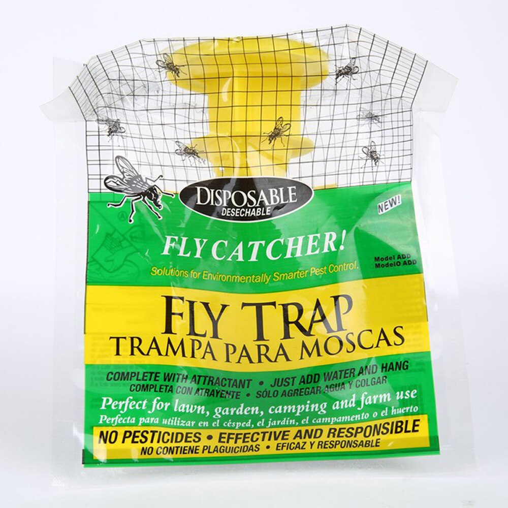 Non-Toxic Disposable Fly Trap Bag Catcher by HitMyNeed