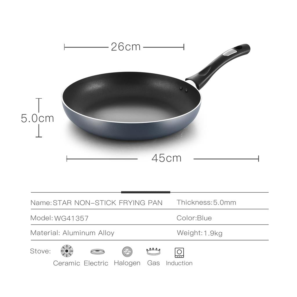 Nonstick Skillet Pan with Bakelite Handle 26cm by HitMyNeed