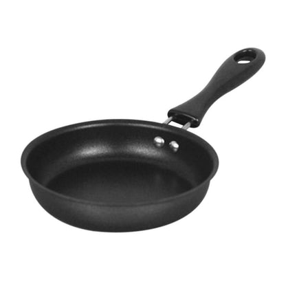 Nonstick Small Skillet Pan with Wooden Handle 12cm by HitMyNeed