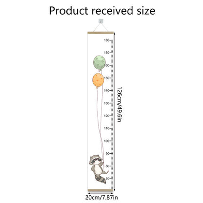 Nonwoven Animal Height Chart for Kids cat by HitMyNeed