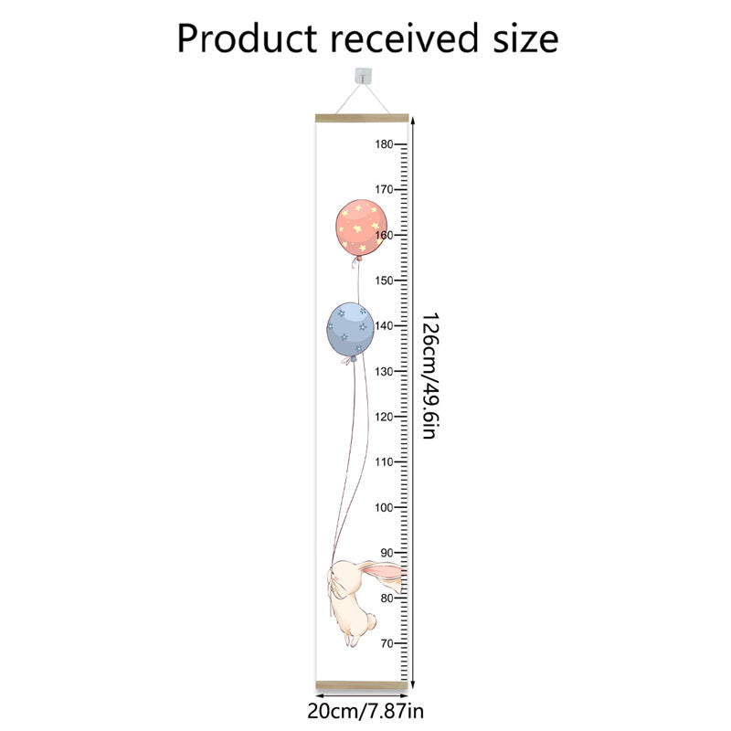Nonwoven Animal Height Chart for Kids rabbit by HitMyNeed