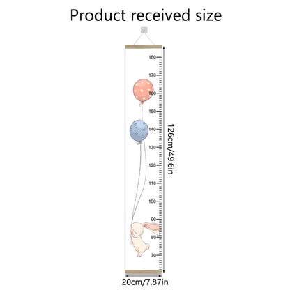 Nonwoven Animal Height Chart for Kids rabbit by HitMyNeed