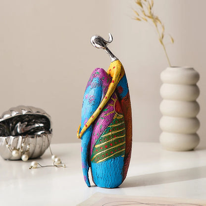 Nordic Abstract Figure Sculpture for Modern Decor by HitMyNeed