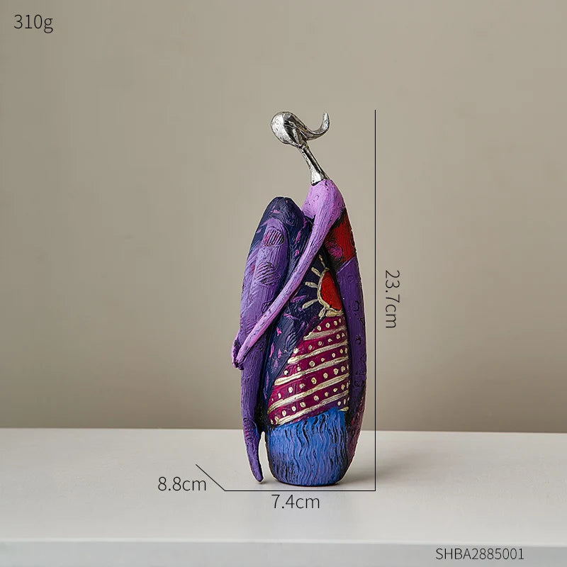 Nordic Abstract Figure Sculpture for Modern Decor shba2885001 by HitMyNeed