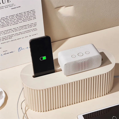 Nordic Cable Storage Box & WiFi Router Organizer by HitMyNeed