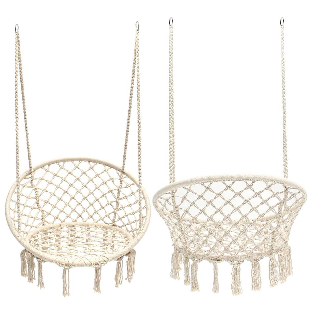 Nordic Cotton Rope Hanging Chair Swing by HitMyNeed