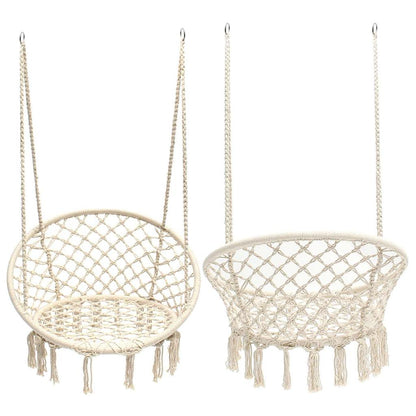 Nordic Cotton Rope Hanging Chair Swing by HitMyNeed