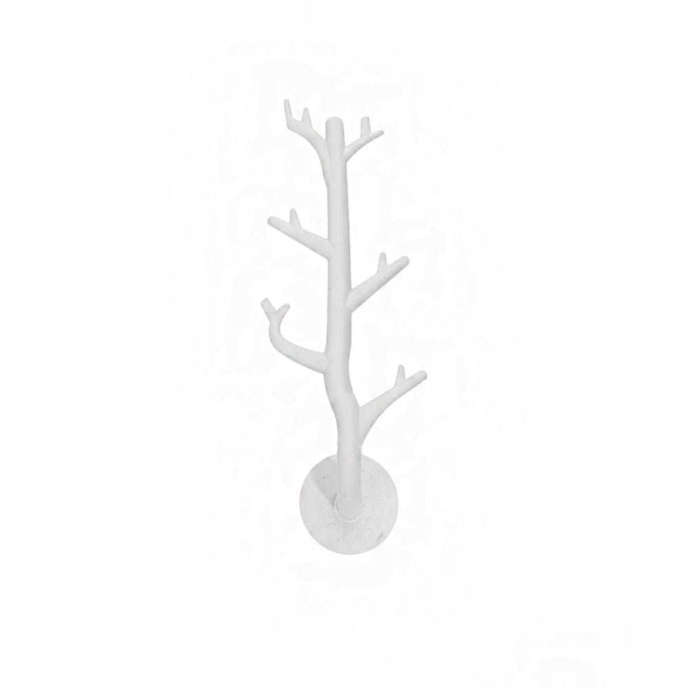 Nordic Tree Branch Wall Hook with Adhesive Mount white by HitMyNeed