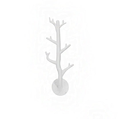 Nordic Tree Branch Wall Hook with Adhesive Mount white by HitMyNeed