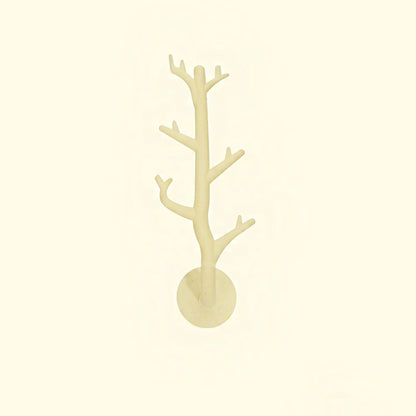 Nordic Tree Branch Wall Hook with Adhesive Mount yellow by HitMyNeed
