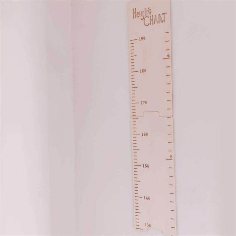 Nordic Wooden Ruler Height Chart Wall Measure by HitMyNeed