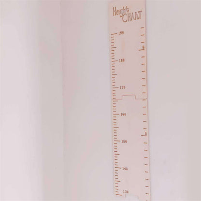 Nordic Wooden Ruler Height Chart Wall Measure by HitMyNeed