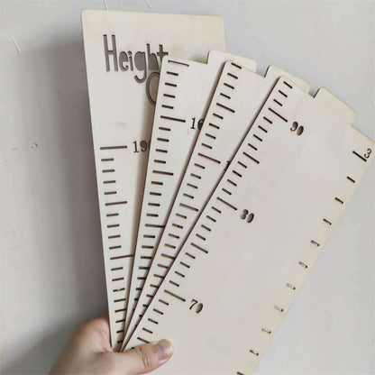 Nordic Wooden Ruler Height Chart Wall Measure by HitMyNeed