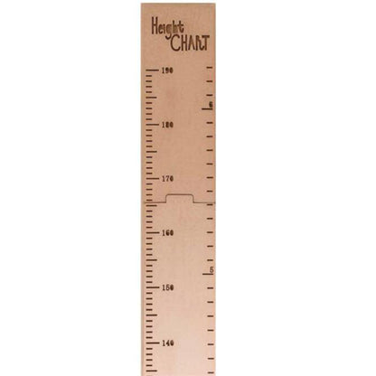 Nordic Wooden Ruler Height Chart Wall Measure by HitMyNeed