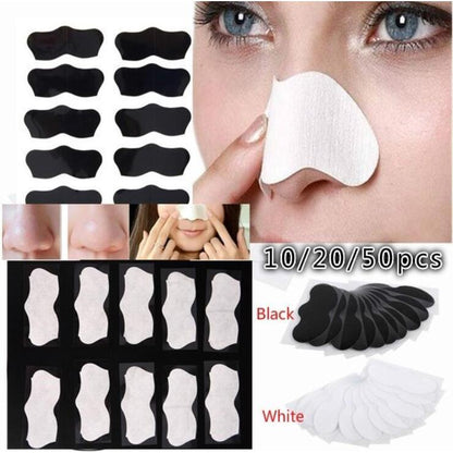 Nose Pore Strips Blackhead Remover (50 Pack) by HitMyNeed