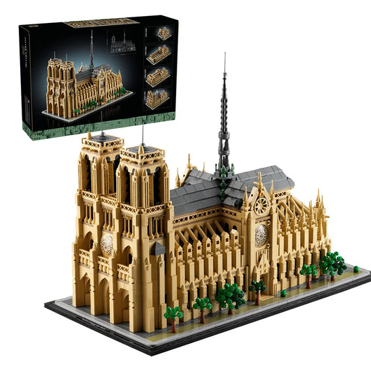 Notre-Dame de Paris Architecture Model Kit 21061 by HitMyNeed