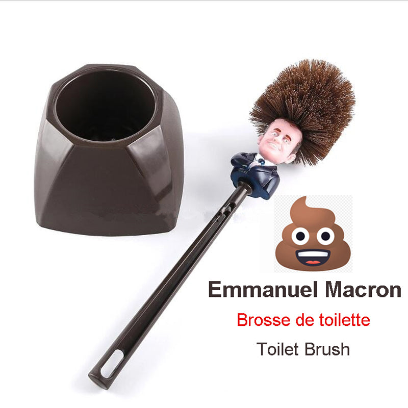 Novelty Trump Toilet Brush with Holder by HitMyNeed