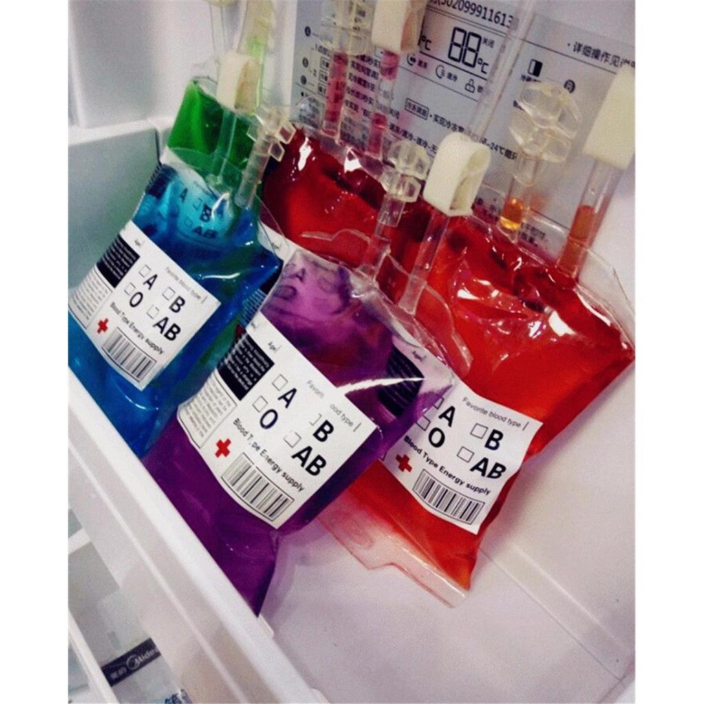 Novelty Vampire Halloween Blood Bag Drink Pouch by HitMyNeed