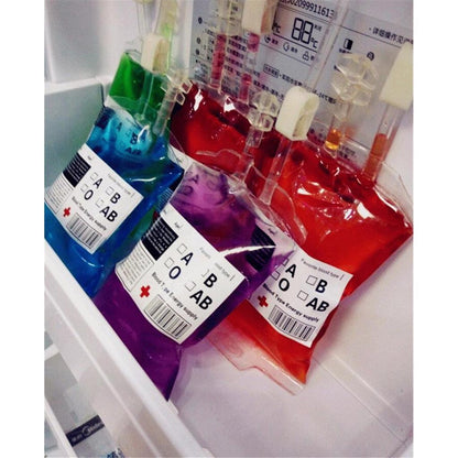 Novelty Vampire Halloween Blood Bag Drink Pouch by HitMyNeed