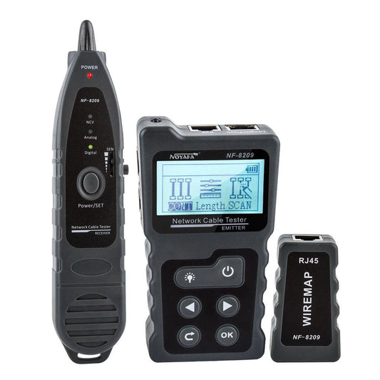 NOYAFA NF-8209 LAN Cable Length & POE Network Tester by HitMyNeed