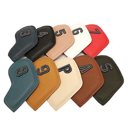 Numbered PU Leather Golf Club Head Covers Set by HitMyNeed