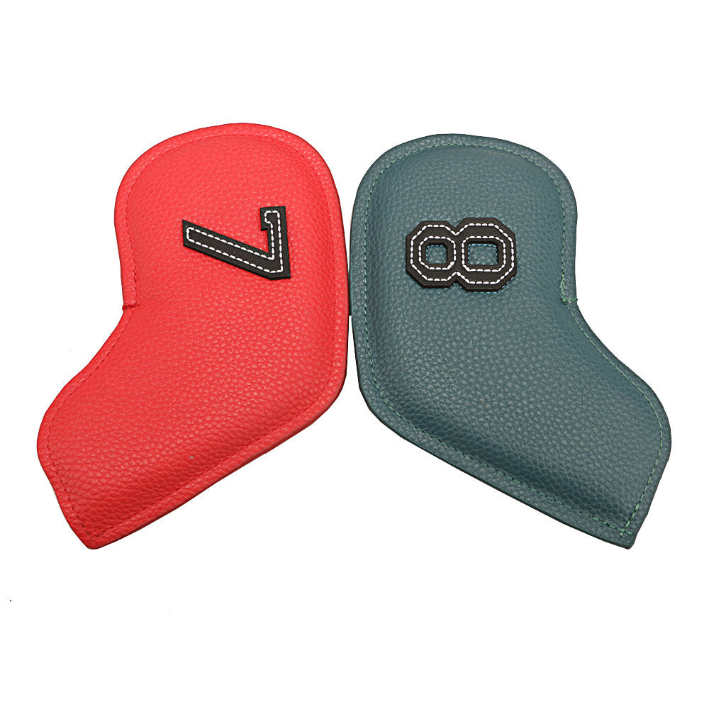Numbered PU Leather Golf Club Head Covers Set by HitMyNeed