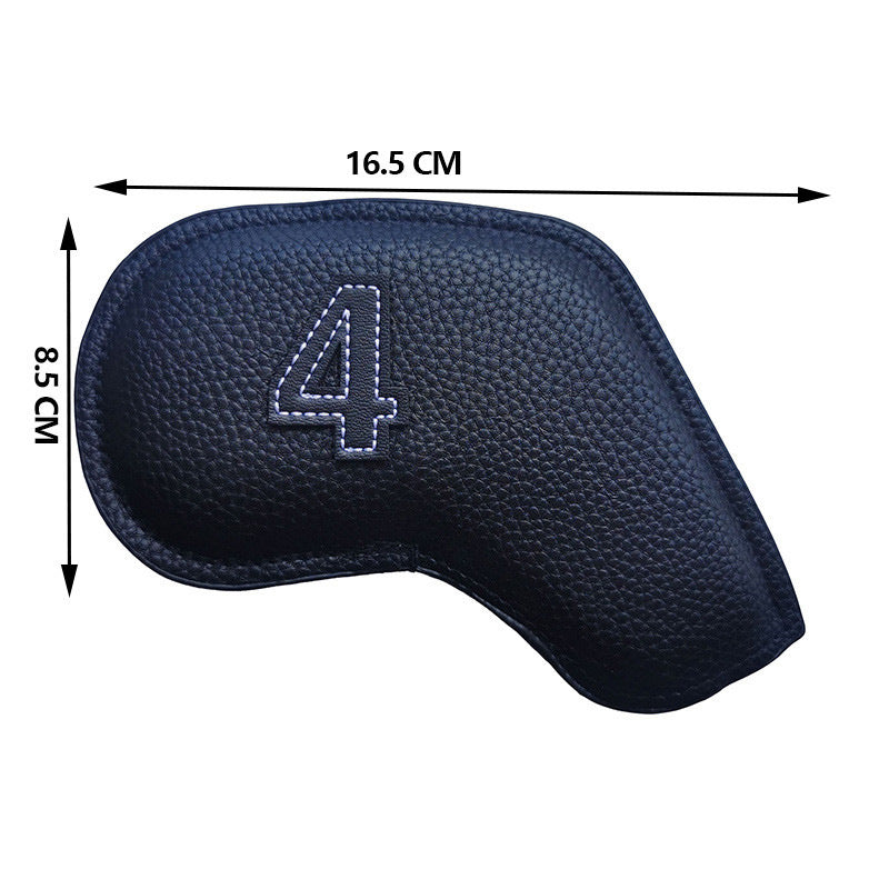 Numbered PU Leather Golf Club Head Covers Set by HitMyNeed
