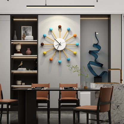 Numberless Ball Wall Clock - Modern Silent Wall Clock by HitMyNeed