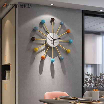 Numberless Ball Wall Clock - Modern Silent Wall Clock by HitMyNeed