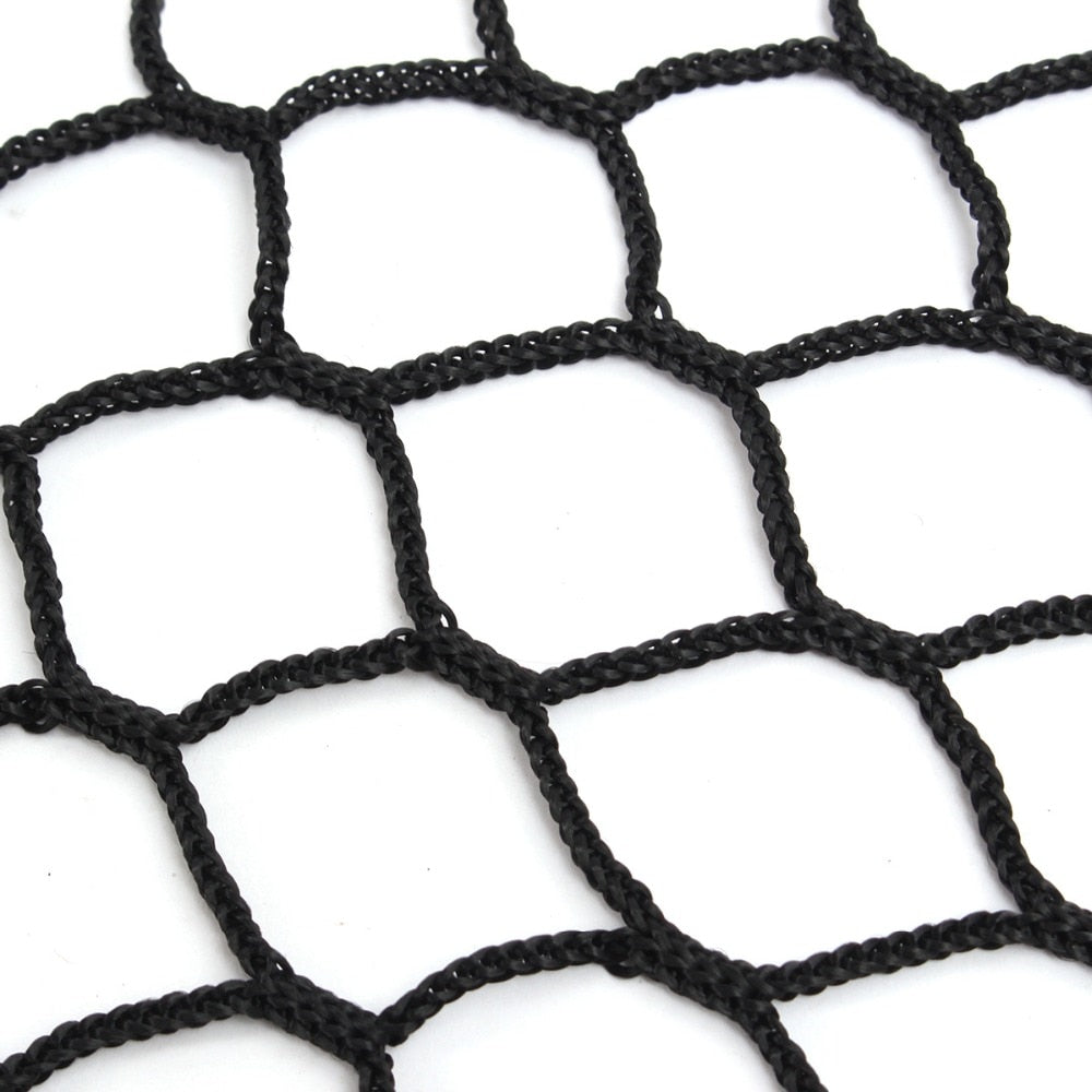 Nylon Car Boot Cargo Net with 4 Hooks by HitMyNeed