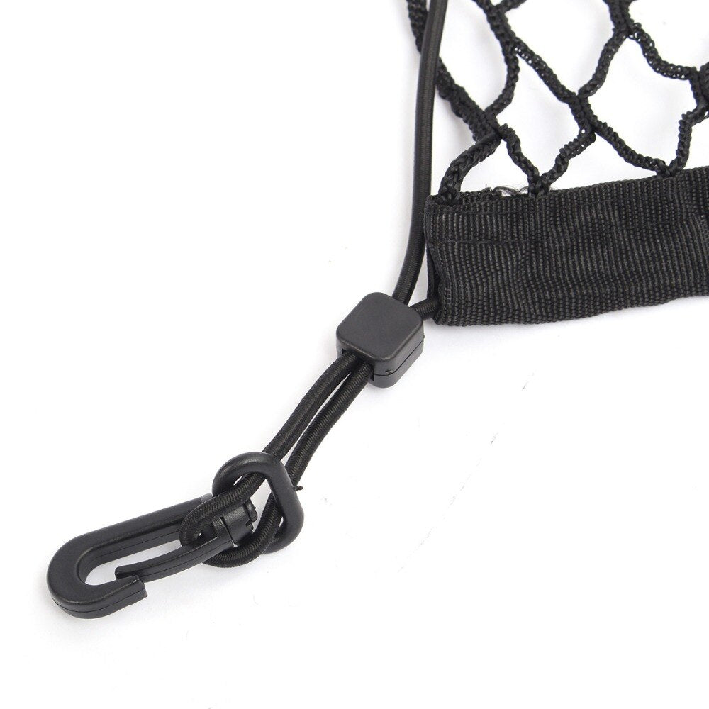 Nylon Car Boot Cargo Net with 4 Hooks by HitMyNeed