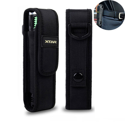 Nylon Flashlight Holster Belt Pouch for Camping by HitMyNeed