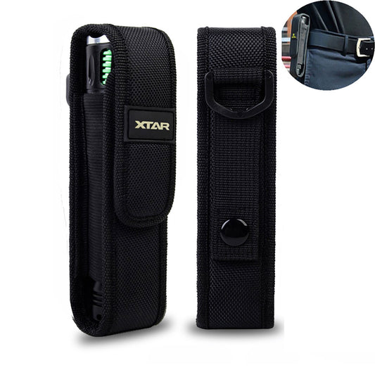 Nylon Flashlight Holster Belt Pouch for Camping by HitMyNeed
