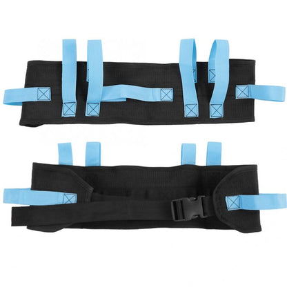 Nylon Gait Belt with Multiple Grip Handles by HitMyNeed