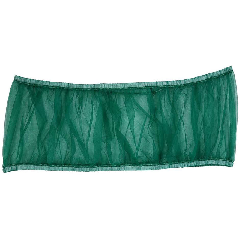Nylon Mesh Bird Cage Seed Guard Cover green l by HitMyNeed