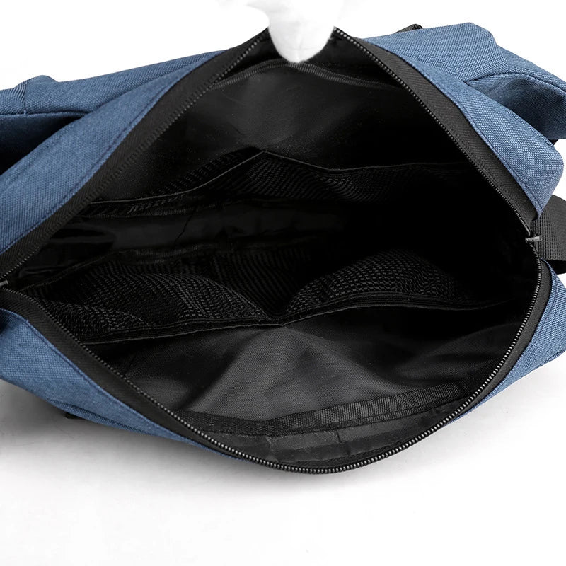 Nylon Panelled Unisex Waist & Chest Crossbody Bag by HitMyNeed