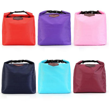 Nylon Thermal Insulated Lunch Bag by HitMyNeed