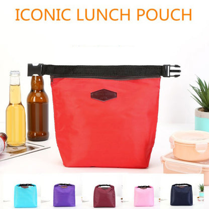 Nylon Thermal Insulated Lunch Bag by HitMyNeed