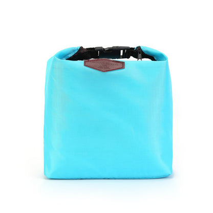 Nylon Thermal Insulated Lunch Bag blue by HitMyNeed