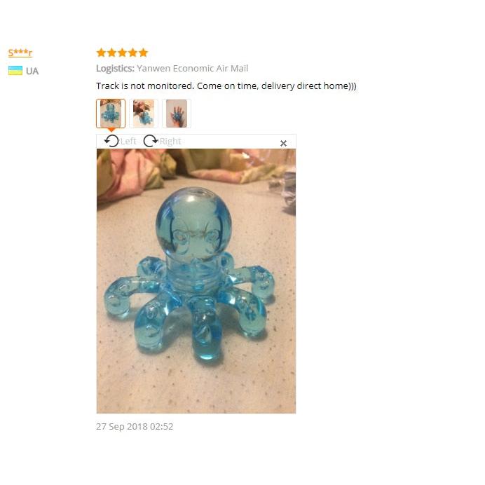 Octopus Handheld Body Massager by HitMyNeed