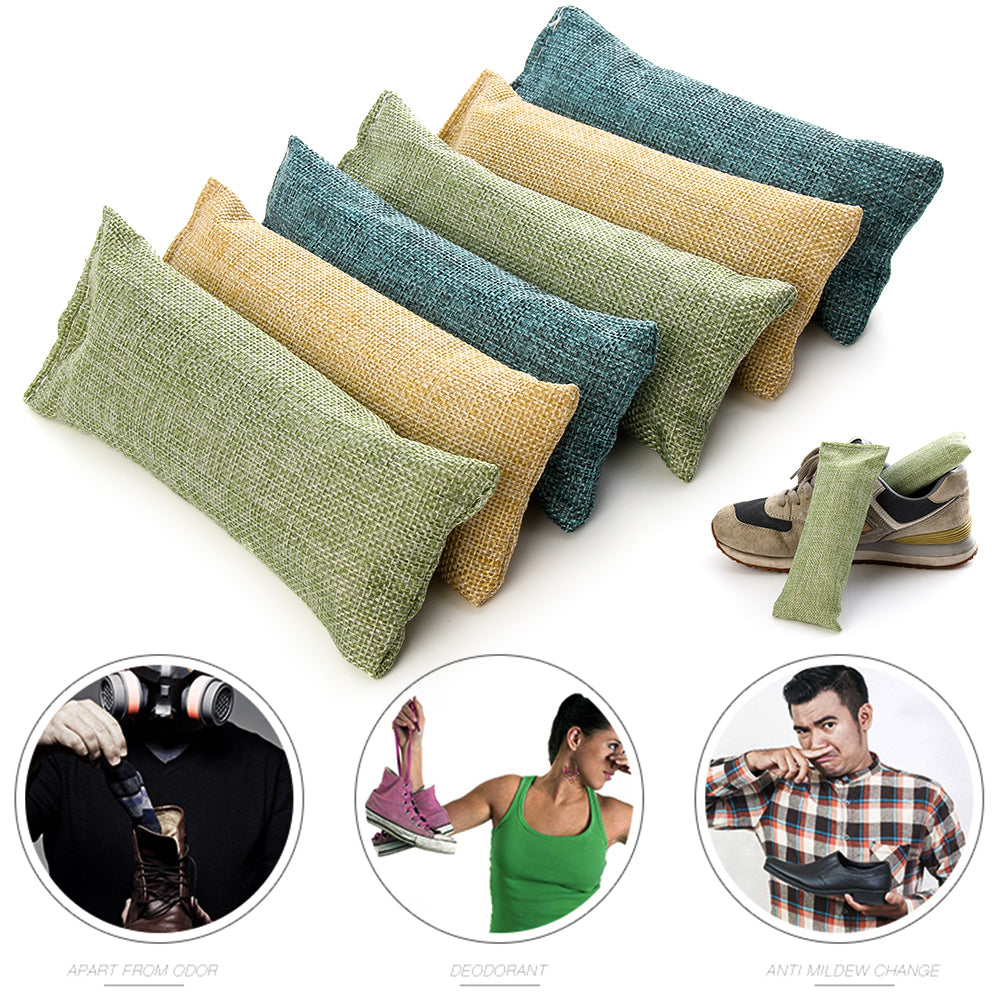 Odor Eliminator Bamboo Charcoal Bags - Set of 2 by HitMyNeed