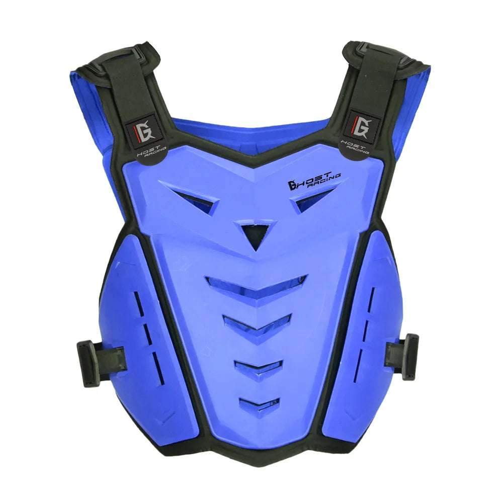 Off-Road Motocross Chest Protector Armor Vest blue by HitMyNeed