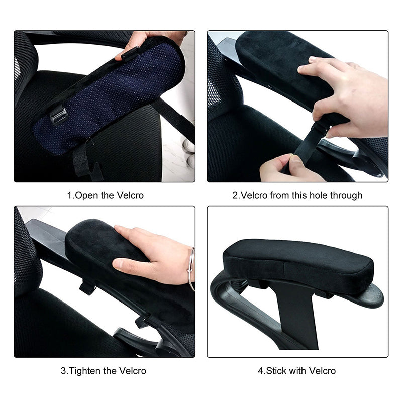 Office Chair Armrest Cover with Memory Foam Cushion by HitMyNeed